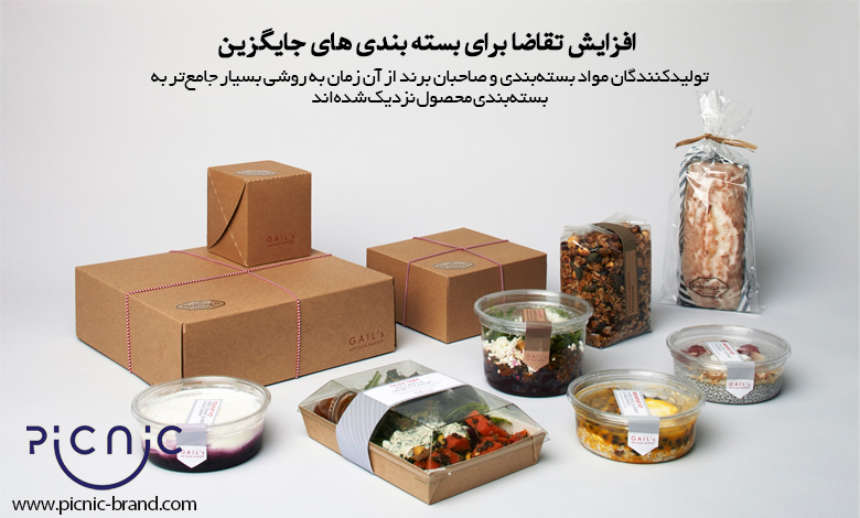 افزایش تقاضا برای بسته بندی های جایگزین