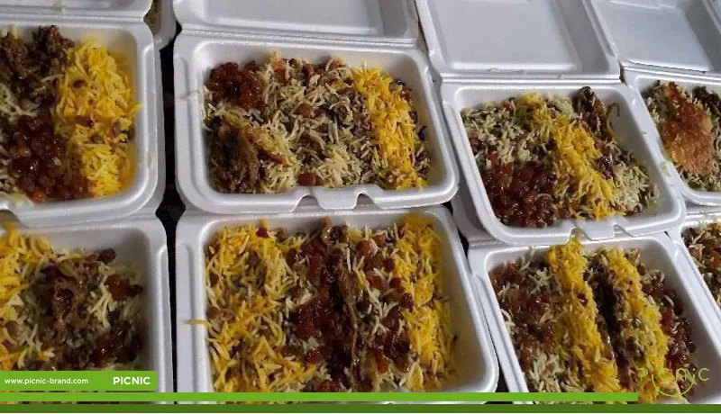 ظرف برای بسته بندی