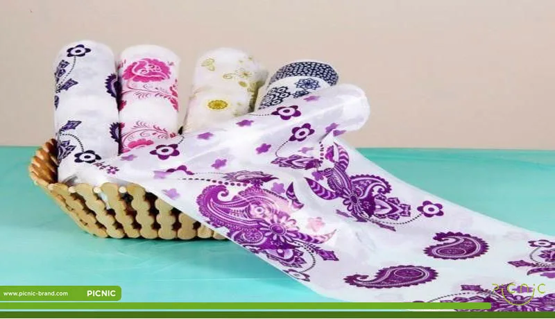 سفره یکبار مصرف طرح دار