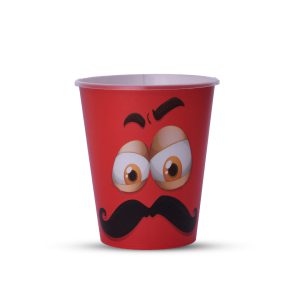 لیوان یکبار مصرف طرح سیبیل