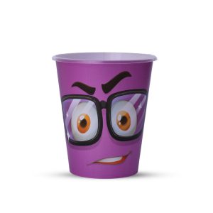 لیوان یکبار مصرف طرح عینک