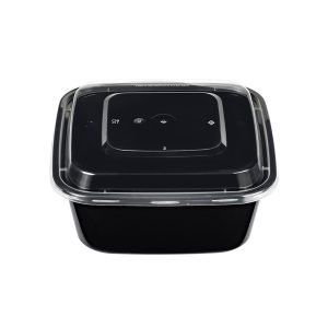 ظرف درب دار مشکی