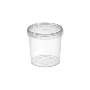 سطل یکبار مصرف مایكروويو 1000 سی سی طب پلاستیک