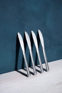 کارد یکبارمصرف با کیفیت طرح استیل