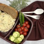 ظروف پلی پرو دو خانه مشکی