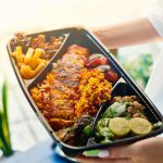 ظرف یکبار مصرف 3 خانه