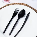 چنگال یکبار مصرف مدل موج طب پلاستیک