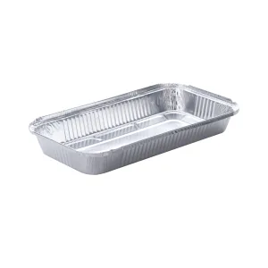 ظرف یکبار مصرف آلومینیوم بزرگ کبابی تک خانه پیکنیک