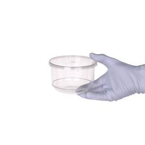 سطل شفاف دست