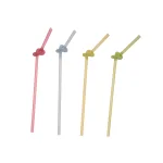 نی نوشیدنی یکبار مصرف مدل مارپیچ پیکنیک