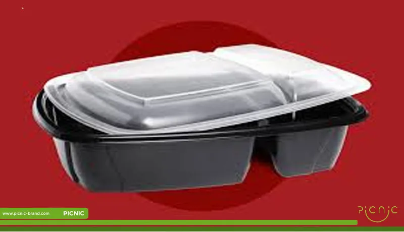 ظرف مربعی هات دلیوری