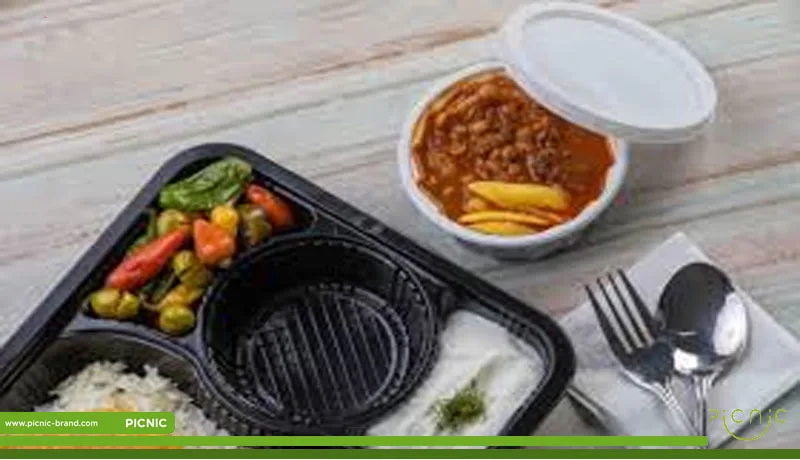 ظروف مخصوص برنج و خورشت