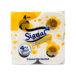 دستمال توالت 4 قلو سیگنال