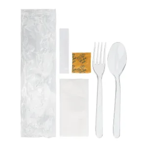 پک یکبار مصرف قاشق چنگال الماس پیکنیک