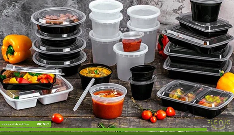  ظروف یکبار مصرف مخصوص رستوران و فست فود