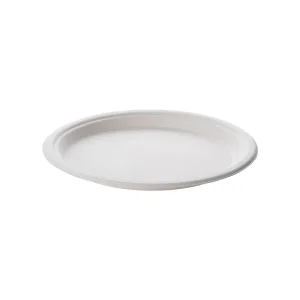 بشقاب یکبار مصرف کاغذی گرد باگاس پيکنيک 7 اینچ