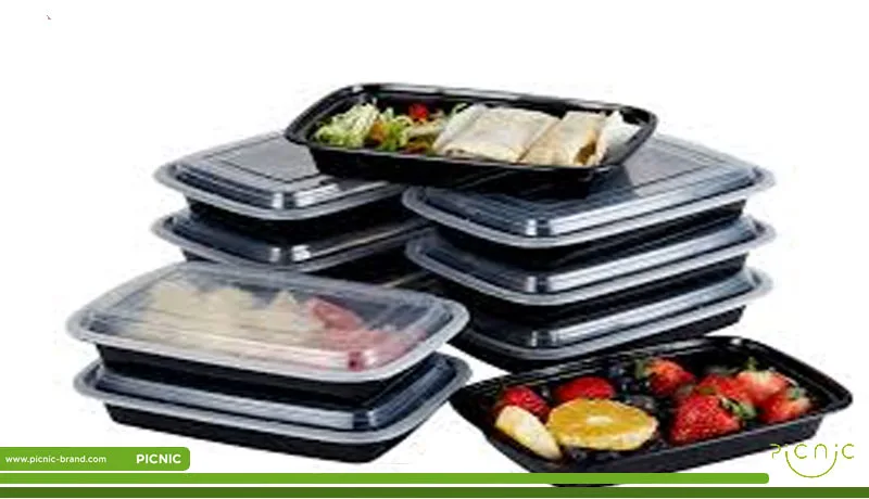 ظرف دلیوری مشکی