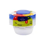 کاسه یکبار مصرف گرد پلی پرو درب آبی طب پلاستیک