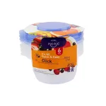 کاسه یکبار مصرف گرد پلی پرو درب آبی طب پلاستیک