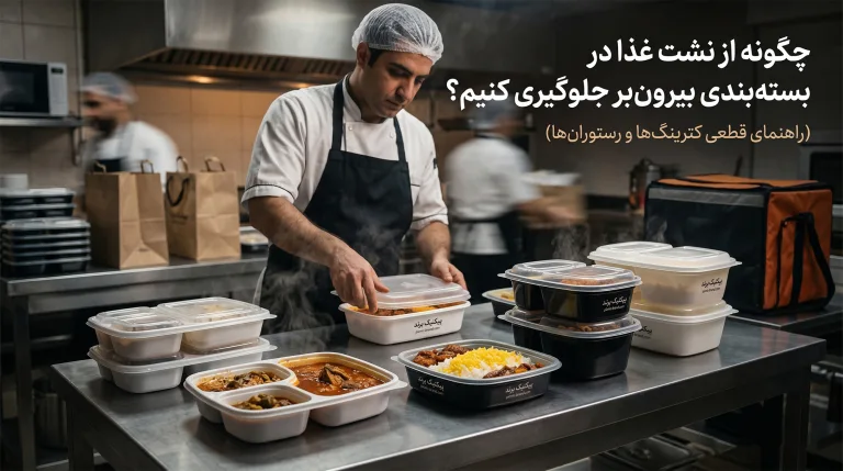 چگونه از نشت غذا در بسته‌بندی بیرو
