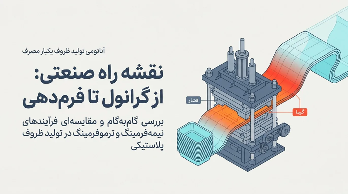 نقشه راه تولید ظروف یکبار مصرف
